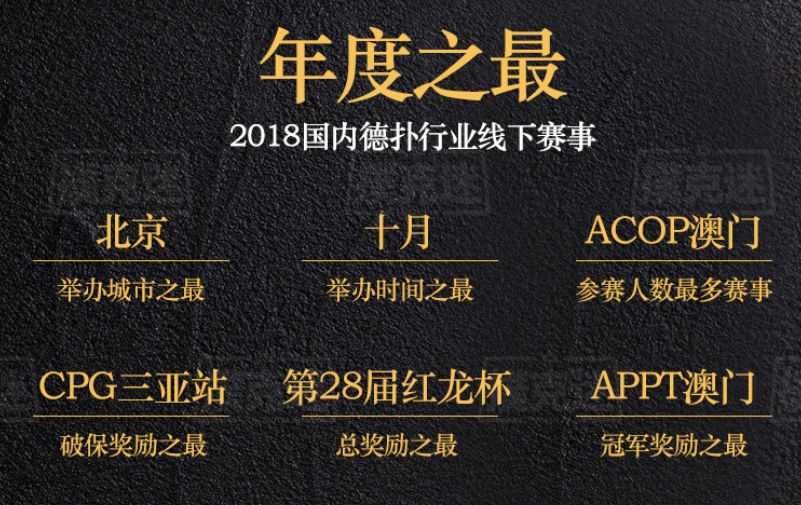2018年国内德扑赛事数据分析_德州扑克比赛奖金_德扑行业发展趋势研究