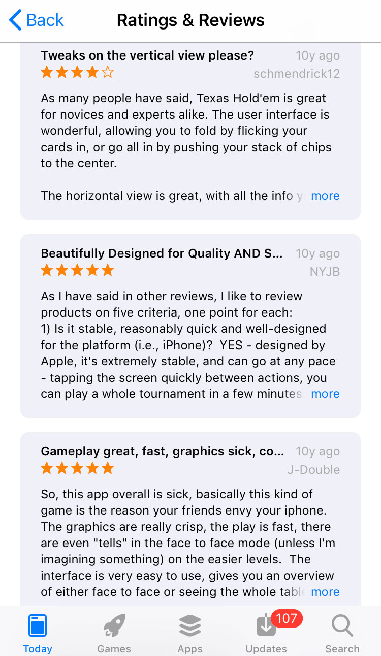 德州扑克pc游戏平台_App Store史上第一款棋牌游戏_苹果德州扑克游戏历史