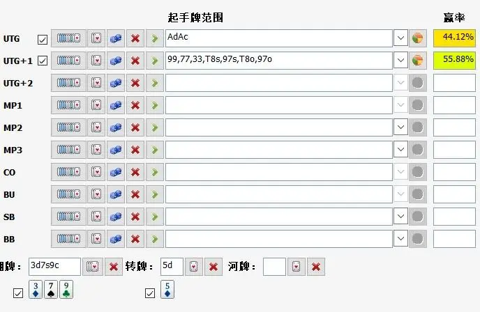 德州扑克AA翻牌圈加注决策_最小德州扑克_AA翻牌圈面对加注策略